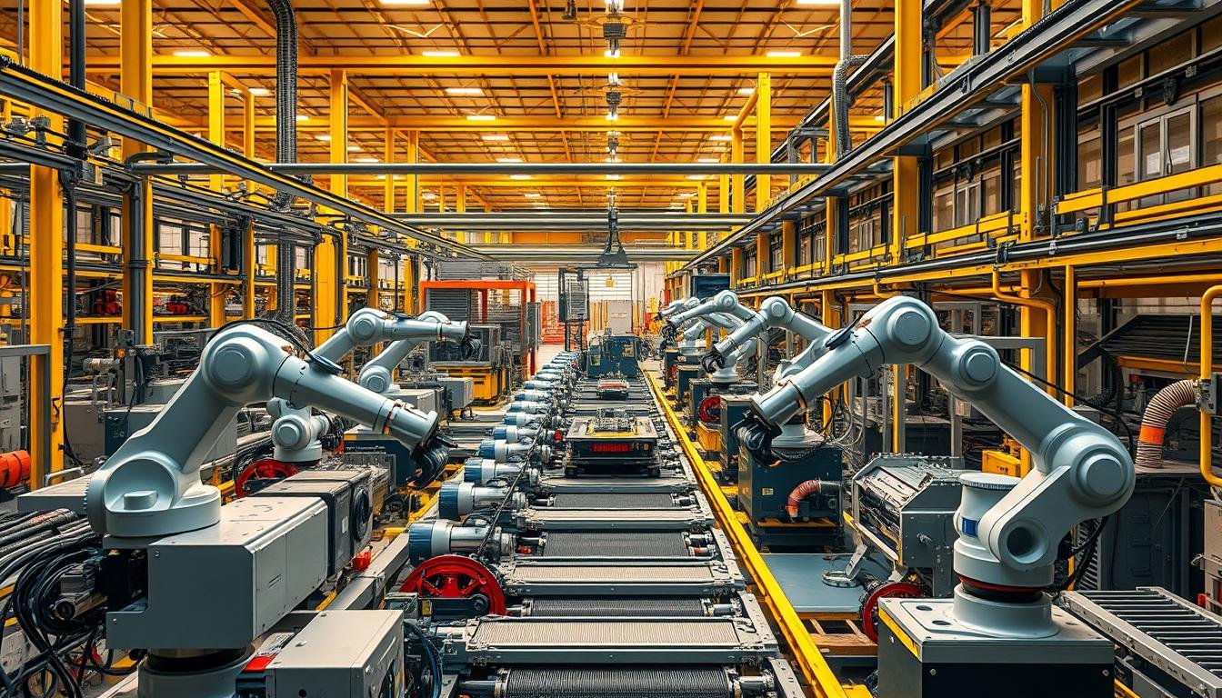 AI driven factory automation